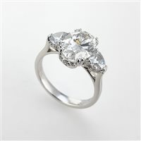 Anillo X-Diamond Mujer in Oro Diamante Lab Grown 2.71 Ct LXDAPU047O4OVDI225 - LXDAPU047O4OVDI225
